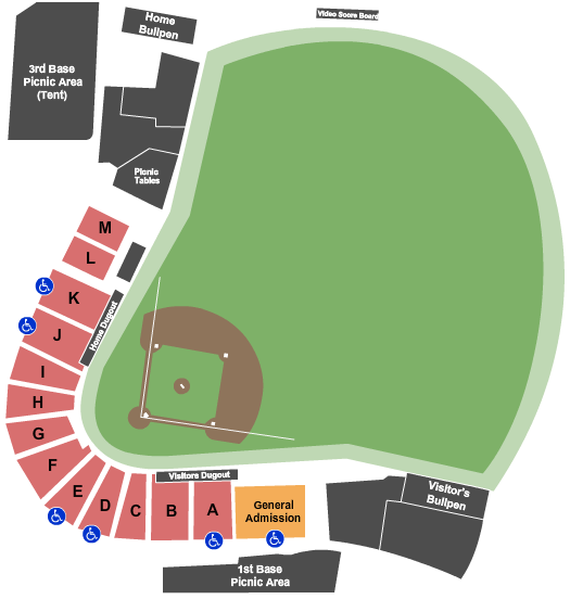 Newman Outdoor Field Seating Chart